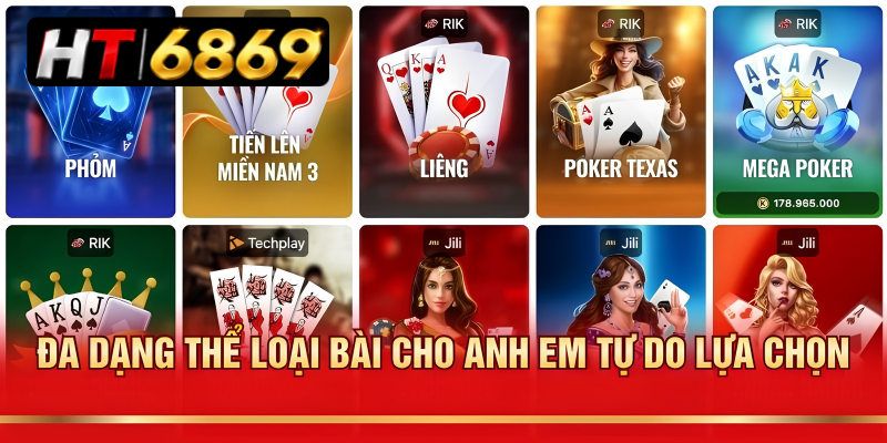 Đa dạng thể loại bài cho anh em tự do lựa chọn